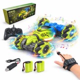 Cumpara ieftin Masinuta RC cu Telecomanda si Control prin Gesturi, Senzor pe Mana, Rotire 360&deg;, Drift Lateral, Stunt Car, 4x4 Off-Road, Roti Speciale pentru Acrobati