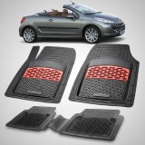 Cumpara ieftin Covorase Auto Tip Tavita Compatibile Peugeot 207 CC (2006-2009)- Red
