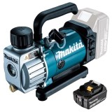 Makita DVP180Z + BL1830B - Pompa vacuum 3 m3/h 5/16 inch + Acumulator Li-Ion 18 V 3 Ah