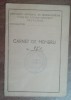 QW13 6 - 1964 - Carnet de membru - Sindicatul Fabrica confectii G Gheorghiu Dej, Documente