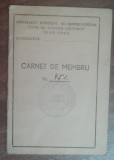 M3 C18 - 1964 - Carnet de membru - Sindicatul Fabrica confectii G Gheorghiu Dej, Documente