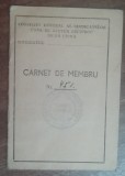 M3 C18 - 1964 - Carnet de membru - Sindicatul Fabrica confectii G Gheorghiu Dej