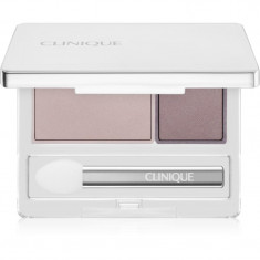 Clinique All About Shadow™ Duo Relaunch duo fard ochi culoare Twilight Mauve/Brandied Plum - Shimmer 1,7 g