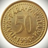 Cumpara ieftin Moneda 50 PARA - RSF YUGOSLAVIA, anul 1990 * cod 2076 = ultimul an de batere din comunism