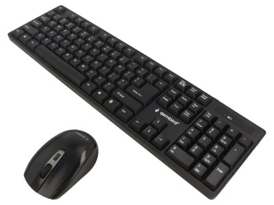 Kit de birou wireless USB A, US layout foto