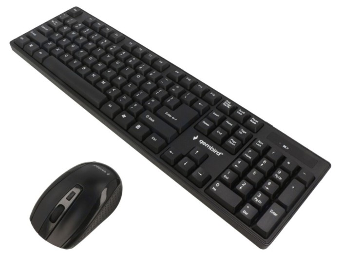Kit de birou wireless USB A, US layout