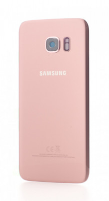 Capac Baterie Samsung Galaxy S7 Edge, G935, Pink Gold foto