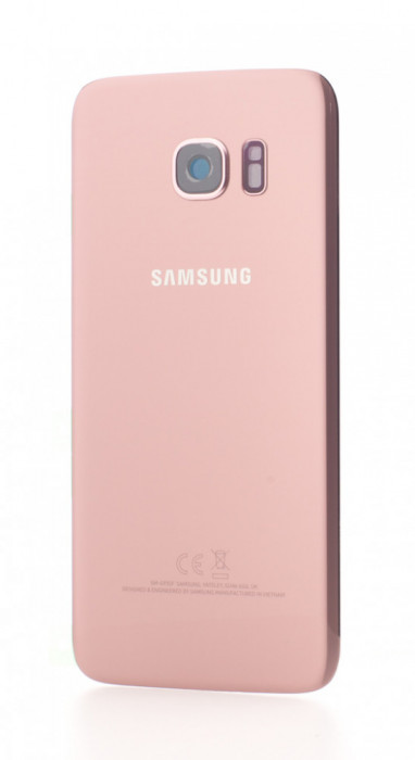 Capac Baterie Samsung Galaxy S7 Edge, G935, Pink Gold