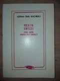 Vocatia sintezei: Eseuri asupra spiritualitatii romanesti- Adrian Dinu Rachieru