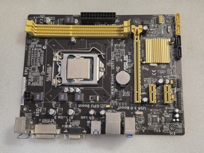 Placa de baza Asus H81M-K, socket 1150, DDR3 + procesor Intel I3 4170 foto