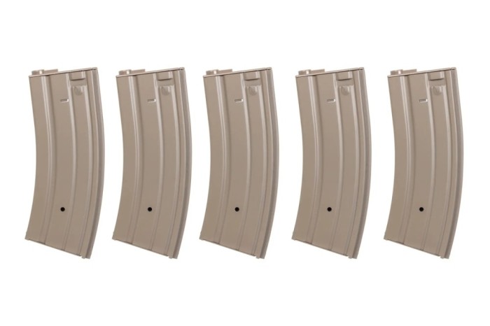 Incarcator metalic hi-cap 300 bile Specna Arms Dark Earth