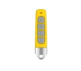 Telecomanda universala programabila 4 butoane ABCD, galben, TX433-Y 433MHz