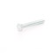 Surub cu cap hexagonal, filetat complet, otel, zincat alb, M6 x 45 mm