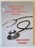 CUM SA CITESTI SI SA INTELEGI REZULTATELE ANALIZELOR MEDICALE . GHID PENTRU PACIENTI * PREZINTA HALOURI DE APA