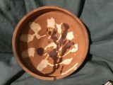Arta si Traditie - Blid / Farfurie / Strachina / Castron vechi model deosebit din zona Gorj / Oltenia !