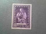 Timbru Polonia 1956 - Arta , val. 60gr