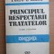Petre I. Rusu - Principiul respectarii tratatelor