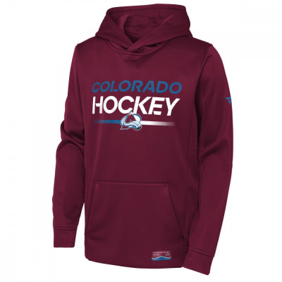 Colorado Avalanche hanorac cu glugă pentru copii Authentic Pro Hoodie Po Hood - Dětsk&amp;eacute; S (6 - 9 let) foto
