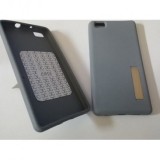 Husa Tip Carte Stand Gri Huawei P8 Lite, Protectie Completa
