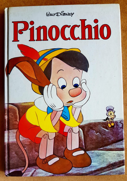 E968-Album benzi desenate color-PINNOCHIO-Walt Disney studio 1972 Belgia.