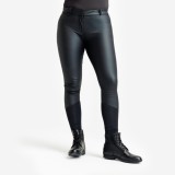 Pantalon Echitaţie 500 Kipwarm impermeabil Negru Damă