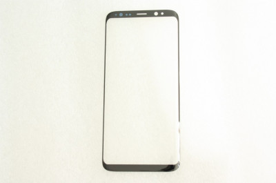 Geam sticla OCA Samsung Galaxy S8 G950 negru foto