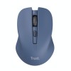 Mouse Wireless Trust Mydo, 1800 DPI, USB, Ambidextru, Albastru
