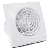 Ventilator baie Ecovent, aura 5c mrh, Senzor umiditate, Clapeta antiretur, Debit 180mc/h, Alb
