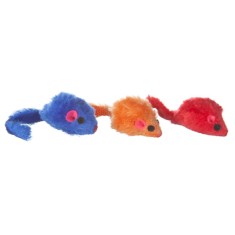 Jucarie soricel color 5 cm/3 buc