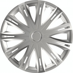 Capace roti auto Spark 4buc - Argintiu - 15'' Garage AutoRide