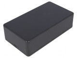 Carcasă universală ABS neagră 62mm x 112mm x 31mm 1591