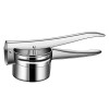 Presa Storcator pentru Fructe si Legume, Cyrax, Zdrobitor Manual, Inox, 3 Discuri Interschimbabile, Usor de Stors si de Curatat, Ergonomic, 26.5 x 9.8