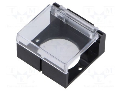 Protecție &amp;icirc;ntrerupător 22mm EAO, 24x23mm partea frontală foto