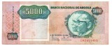 Angola 5 000 5000 Kwanzas 1991 P-130a Seria 5661416