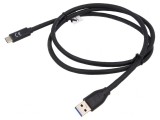 Cablu USB 3.1 Power Delivery USB-A la USB-C 1m, Digitus