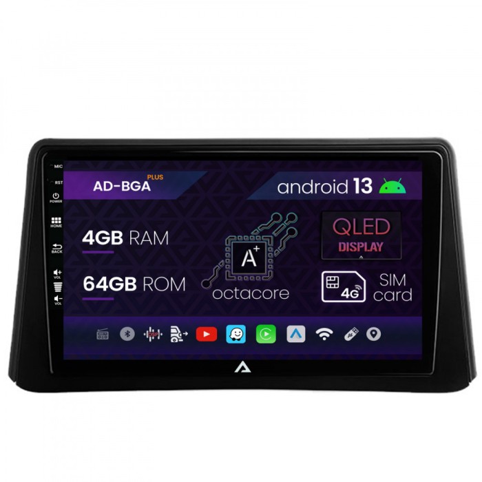 Navigatie Opel Mokka (2012-2016), Android 13, A-Octacore 4GB RAM + 64GB ROM, 9 Inch - AD-BGA9004+AD-BGRKIT390