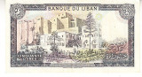 M1 - Bancnota foarte veche - Liban - 50 livres