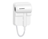Uscator de par cu montaj pe perete HAUSBERG HB-260AB, 2 trepte de viteza, 1 setare temperatura, Protectie supraincalzire, Accesorii incluse, 1200 W, A