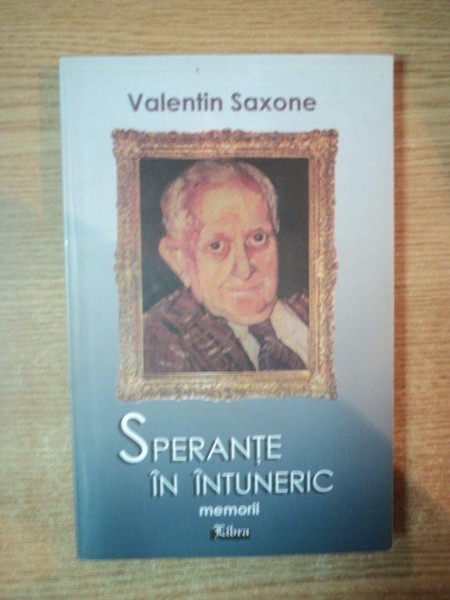 SPERANTE IN INTUNERIC de VALENTIN SAXONE , 2006
