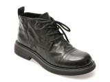Ghete GRYXX negre, 37763, din piele naturala