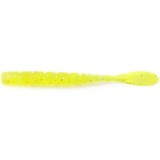 Grub Mustad Aji Micro Fla, Uv Clear Chartreuse, 5cm, 15buc/pac