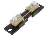 Șunt de curent LUMEL 30A 60mV pentru șină DIN, Clasa 0,2, Bază Izolată