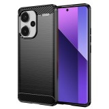 Techsuit - Carbon Silicone - Xiaomi Redmi Note 13 Pro+ 5G - Black