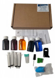 Set complet pentru reumplere cartuse HP 304, 304X, negru si color, kit cu