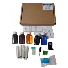 Set complet pentru reumplere cartuse HP 304, 304XL, negru si color, kit cu