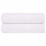 Gossi prosoape de baie, frogn, 2 buc., alb, 100x150 cm, 360 g/m2