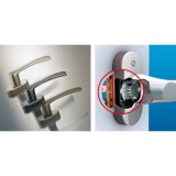 Maner fereastra PVC de Securitate - anti efracție, Alb