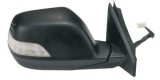 Oglinda exterioara Honda Crv (Re), 09.2006-11.2009, Honda Crv (Re), 11.2009-12.2012 , partea Stanga, culoare sticla crom , sticla convexa, cu carcasa