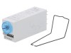 Timer 0.05s-100h 3PDT 250VAC 10A 240VAC IP40