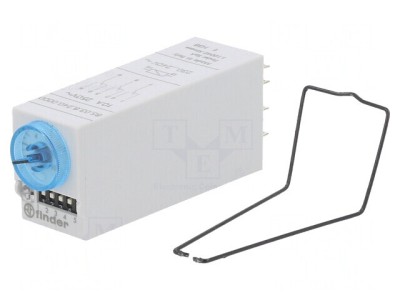 Timer 0.05s-100h 3PDT 250VAC 10A 240VAC IP40 foto